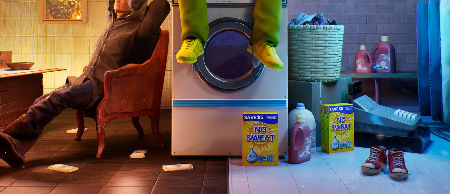 Laundering Simulator - Clean Cash and Laundry