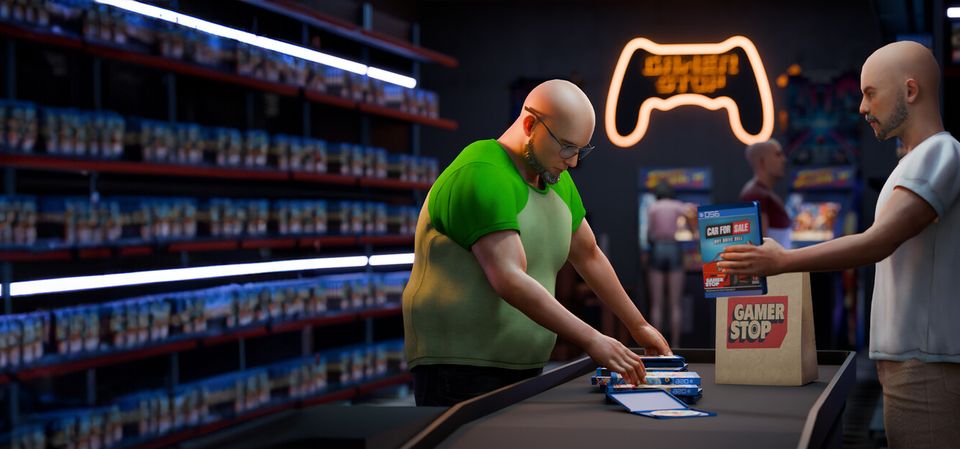 Gamer Stop Simulator