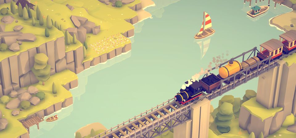Islands & Trains