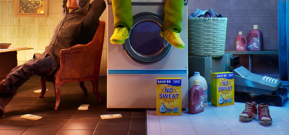 Laundering Simulator - Clean Cash and Laundry