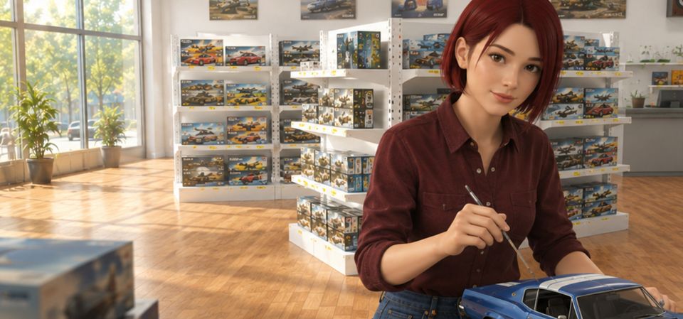 Model Kit Shop Simulator