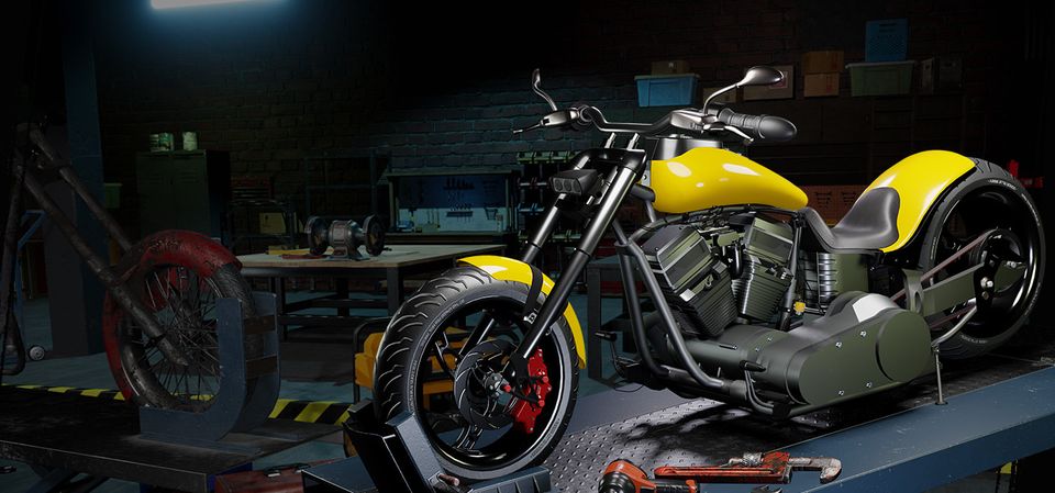 Motorcycle Mechanic Simulator 2021