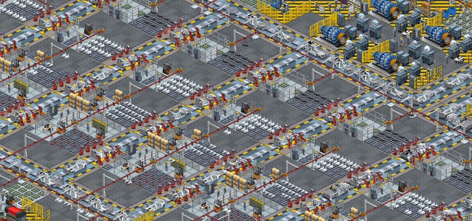 Production Line : Car factory simulation