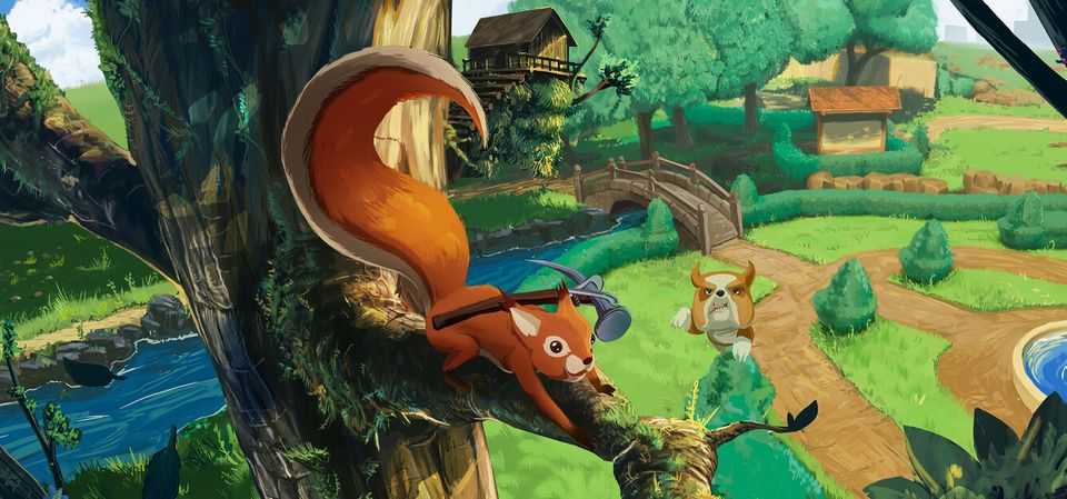Squirreled Away