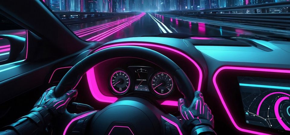 Synthwave Burnout