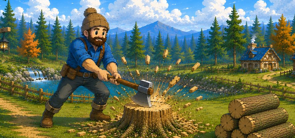 The Lumberjack's Routine