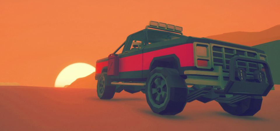 UNDER the SAND - a road trip simulator